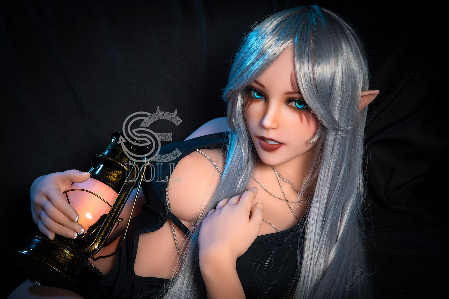 150cm/4ft9 E-cup Elf Samantha.F (Elsa)